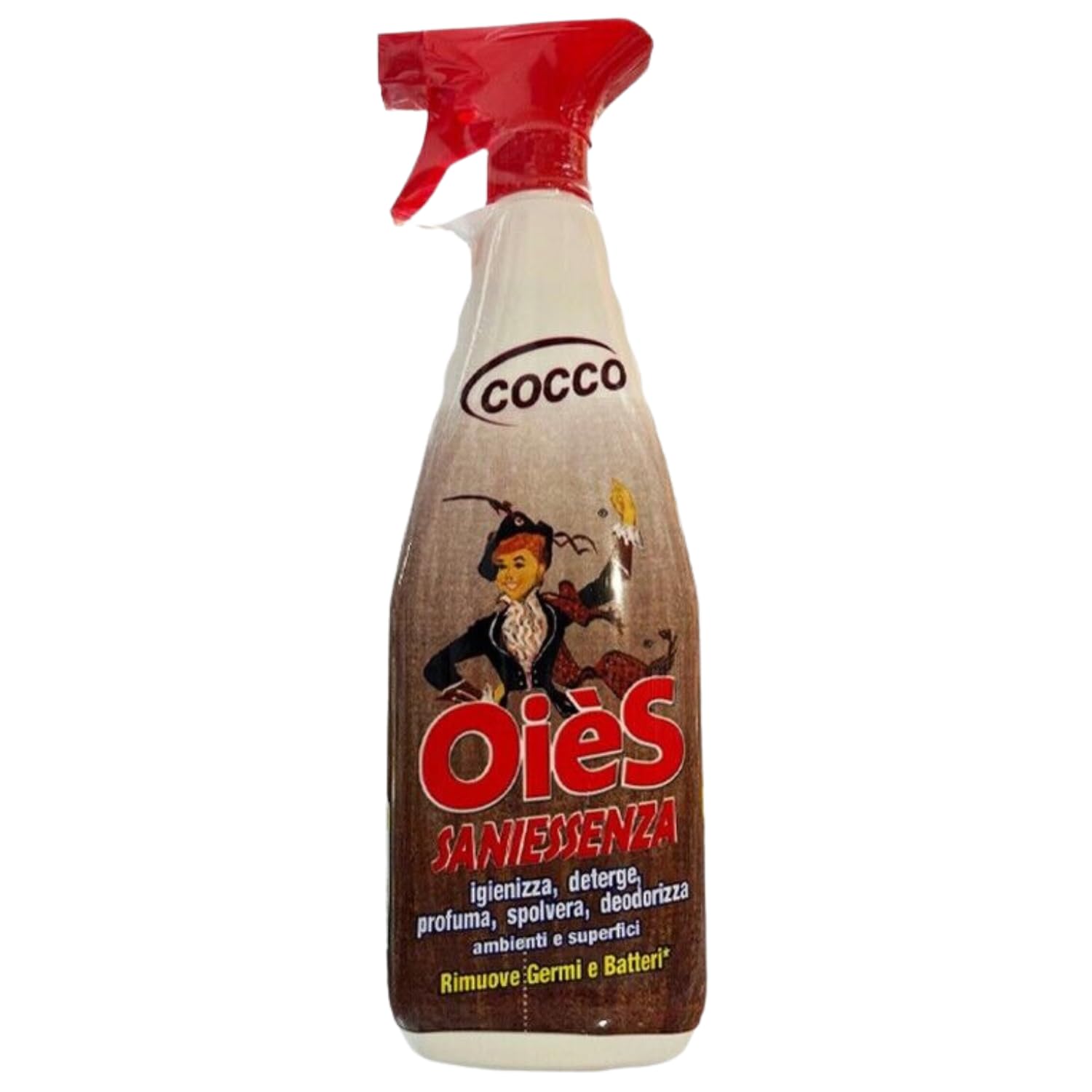 Detergente Igienizzante Profumato al Cocco – 750 ml kit con Spugna Brandizzata SPESA & RISPARMIO Inclusa – Variazioni 4/8/12 Pezzi (4)