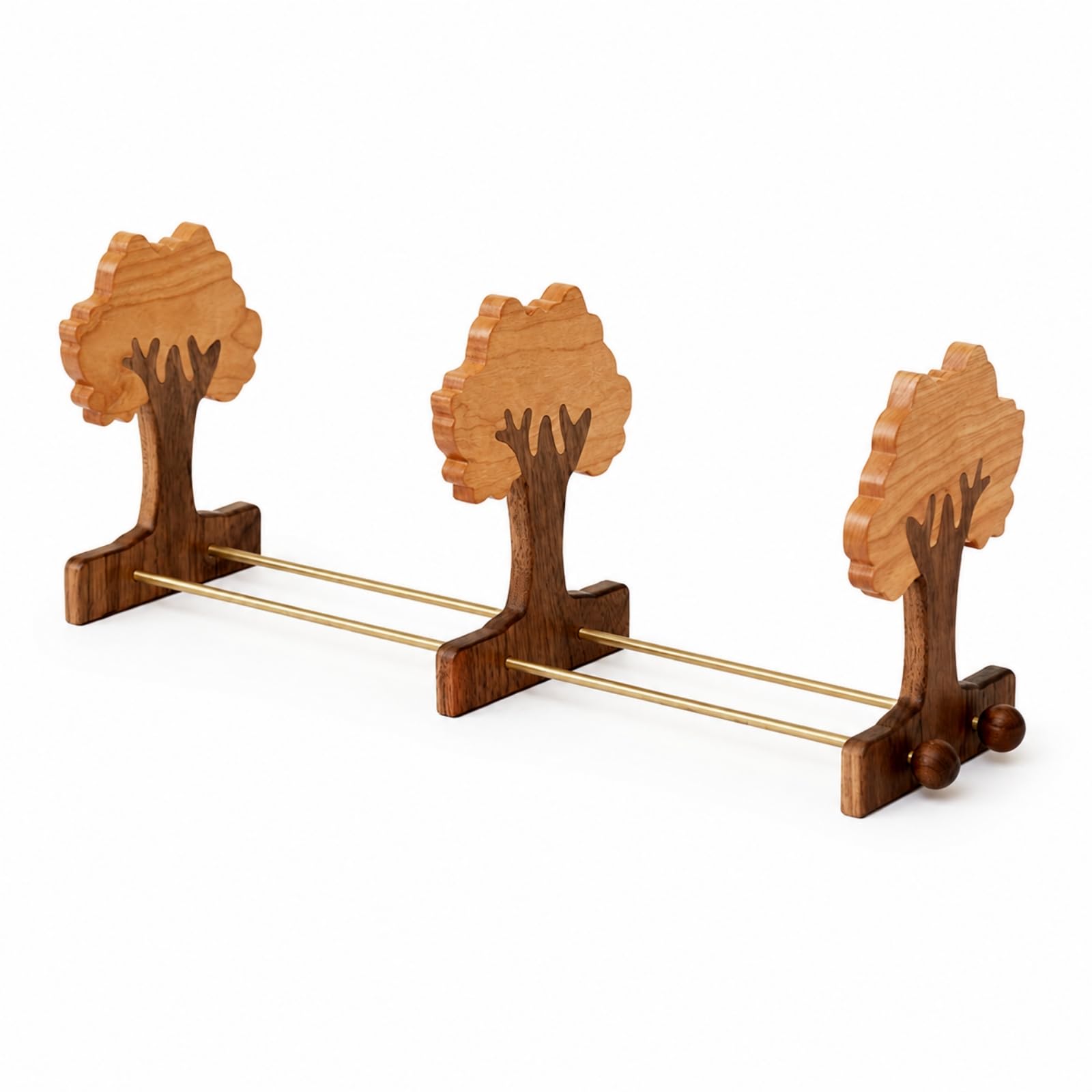 Buchständ aus Tischbuchständ vschleißfest Buchstütze mit Baummotiv für Schreibtisch, Büchregal, Baum-Buchstütze Standardausführung Mit Einem Bereich