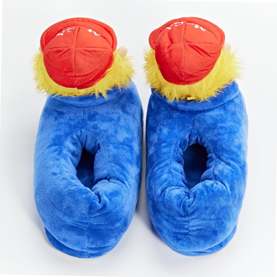 Image of ooohyeah Unisex's Non Slip Fuzzy Novelty Slippers, Indoor Funny Cozy House Shoes for Women & Mens