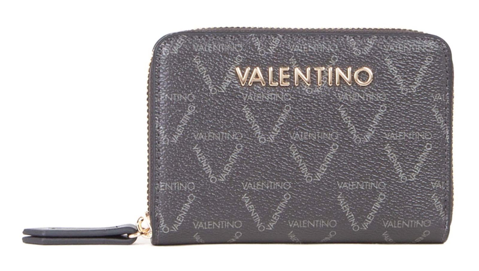 Valentino Unisex Lady RE Accessory-Travel Wallet, Nero/Multicolor