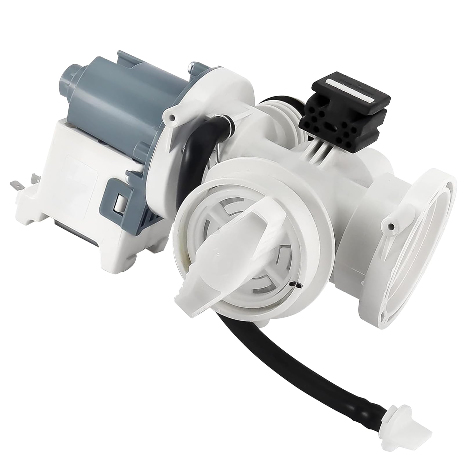 Photo 1 of ***BROKEN, SOLD FOR PARTS*** DC97-17999Q Drain Pump Assembly Replace AP6285765 PS12394403 EAP12394403 Compatible with Samsung Washer WV55M9600AV WV55M9600AW