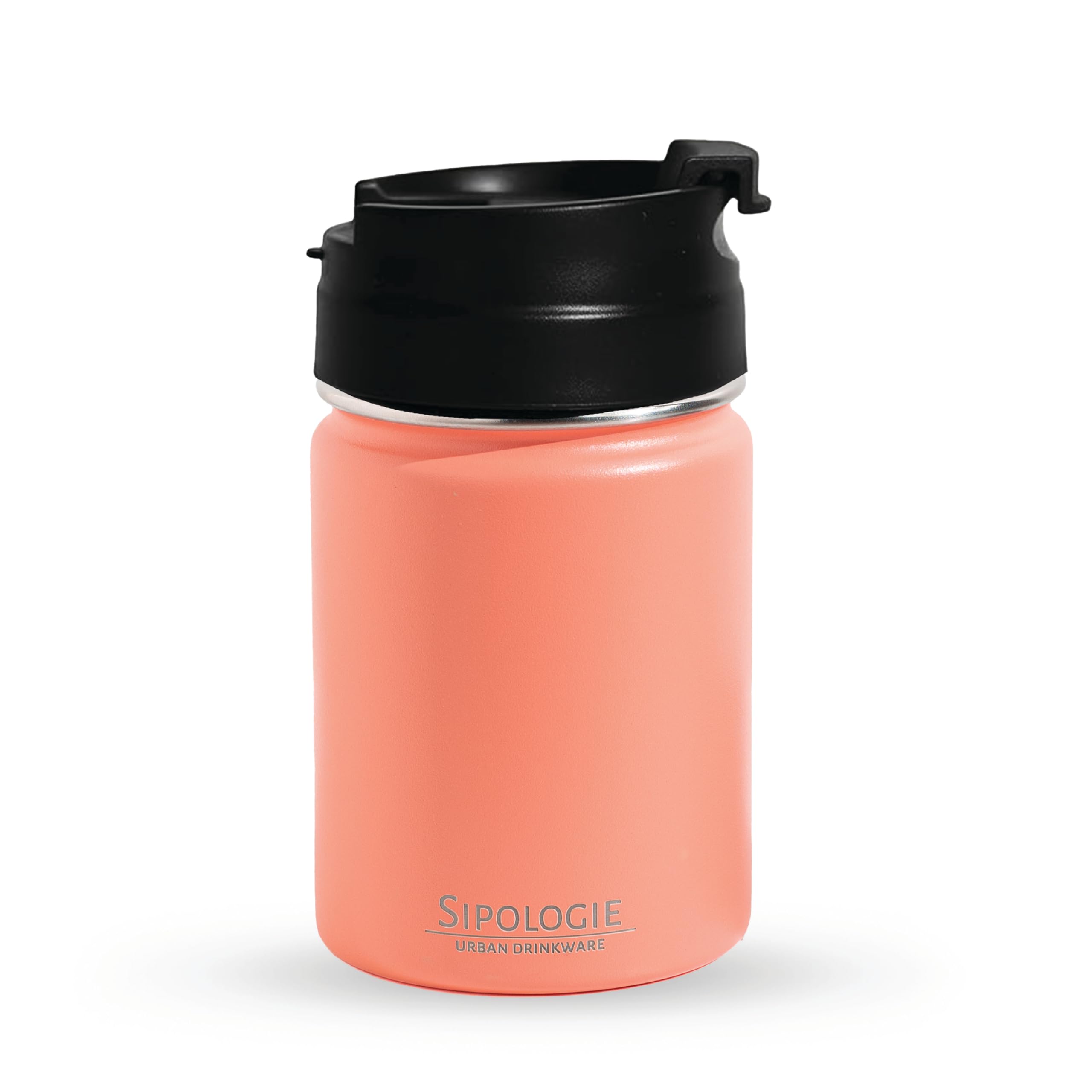 TravelBrew Insulated Tumbler 260ml: Stainless Steel Coffee Flask with Leak-Proof Lid and Easy-to-Use Sipper - The Perfect Travel Mug Coffee & Tea On-The-Go