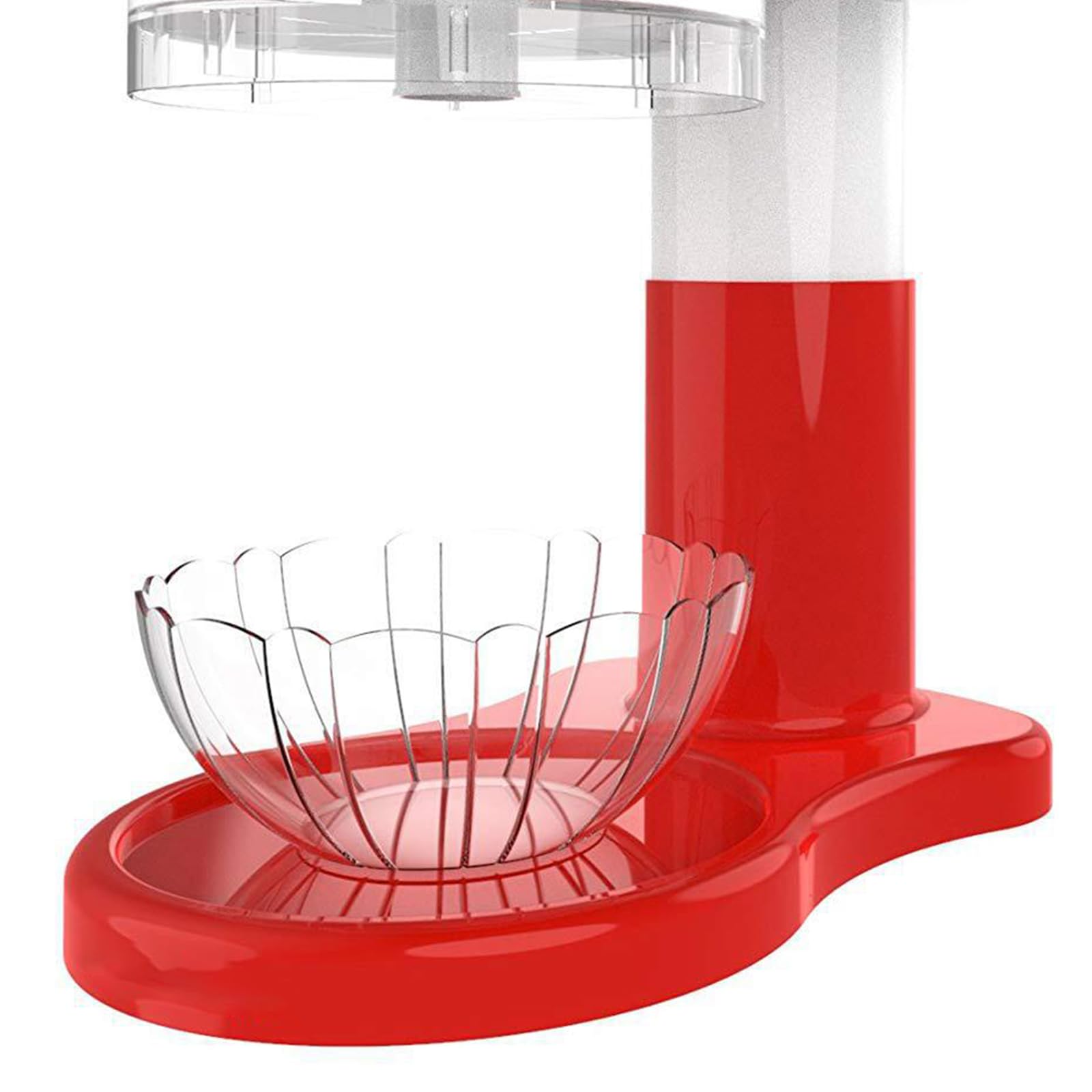 Macchina per granita e ghiaccio tritato, macchina elettrica da banco per preparare ghiaccio tritato fatto in casa, coni di neve, granite, cocktail, lame in acciaio inossidabile, Ice Crusher