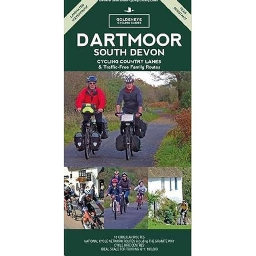 Dartmoor South Devon Cycling Country Lanes & Traffic-Free Family Routes: 7 (Goldeneye Cycling Guides)