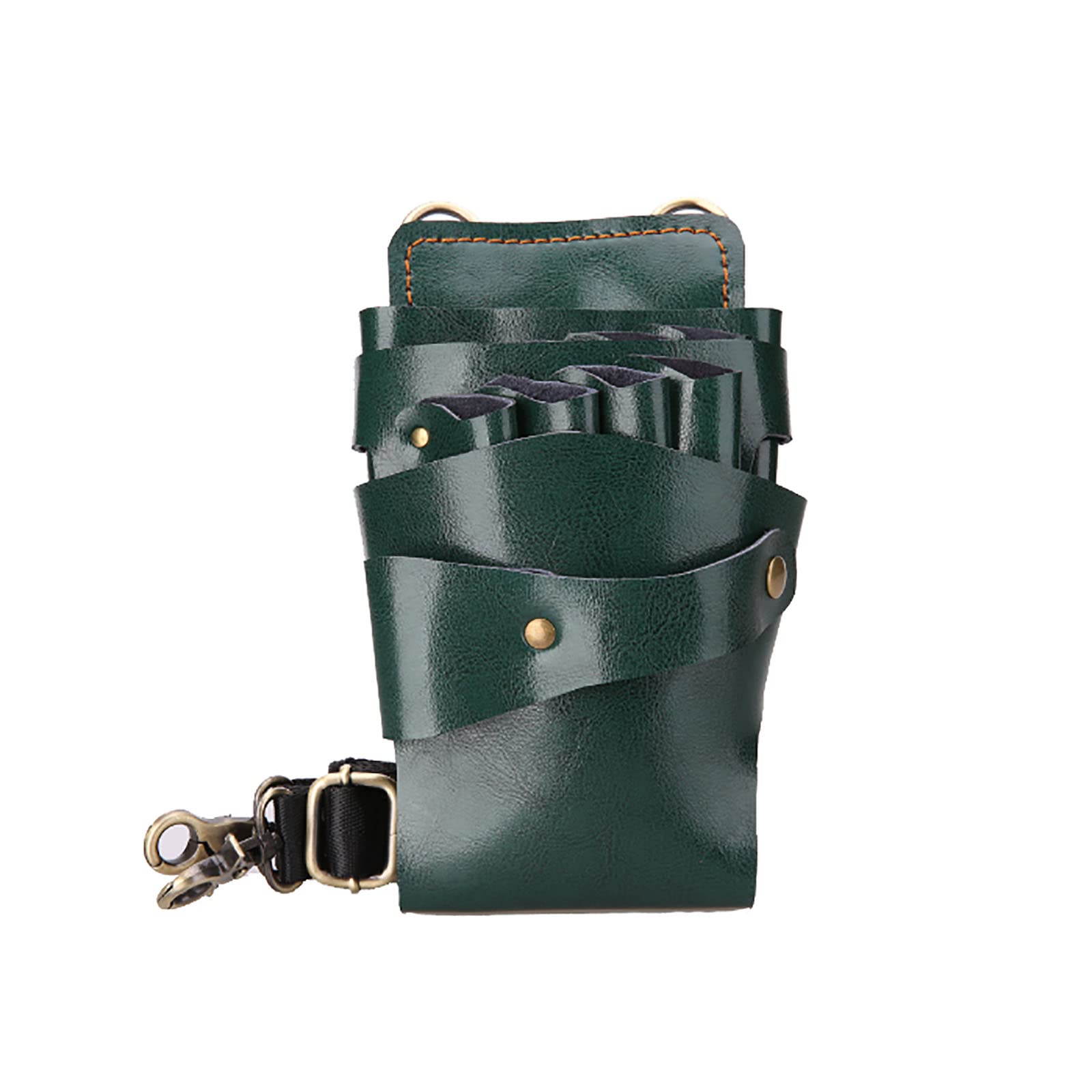 vrfvsdasAAS Hairdressing Tools Waist Bag, Professional Salon Hairdressing Pouch Waist Bag with Belt for Hairdressers Hair Stylist(Green)
