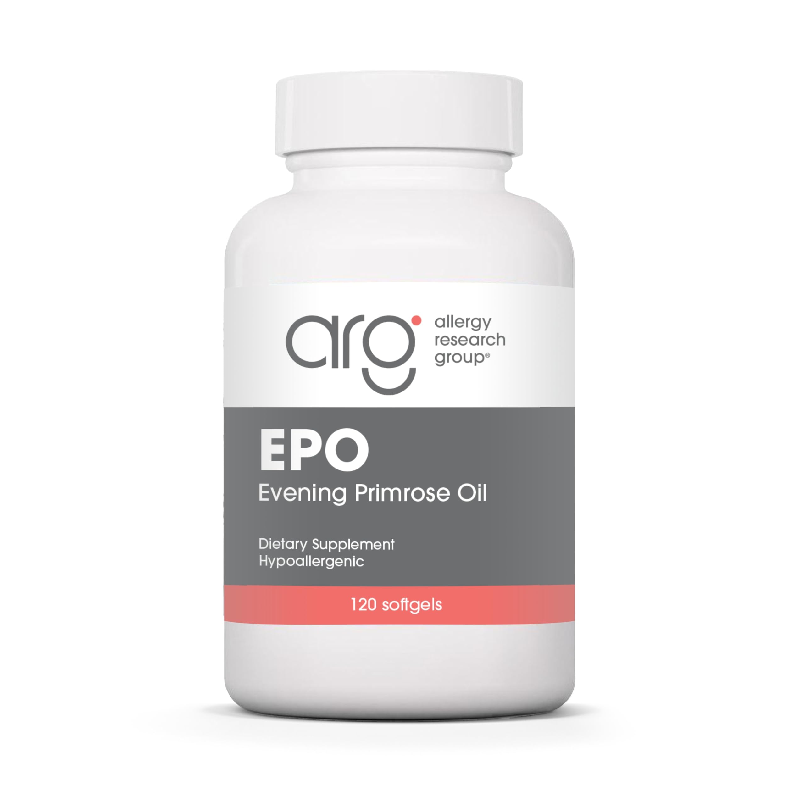 ARG Evening Primrose Oil 500 mg with GLA, 120 Softgels