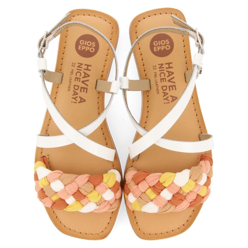 GIOSEPPO Sandalias con Pala en Color Blanco para niña feniers