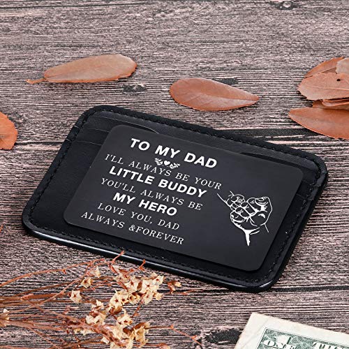 Son to My Dad Wallet Insert Card Valentine’s Day Gifs From Son For Dad Fathers Day Gifs Christmas Birthday Son To Step Dad from Little boy Kids I Love You Father Step Father Figure Wedding Men Him4