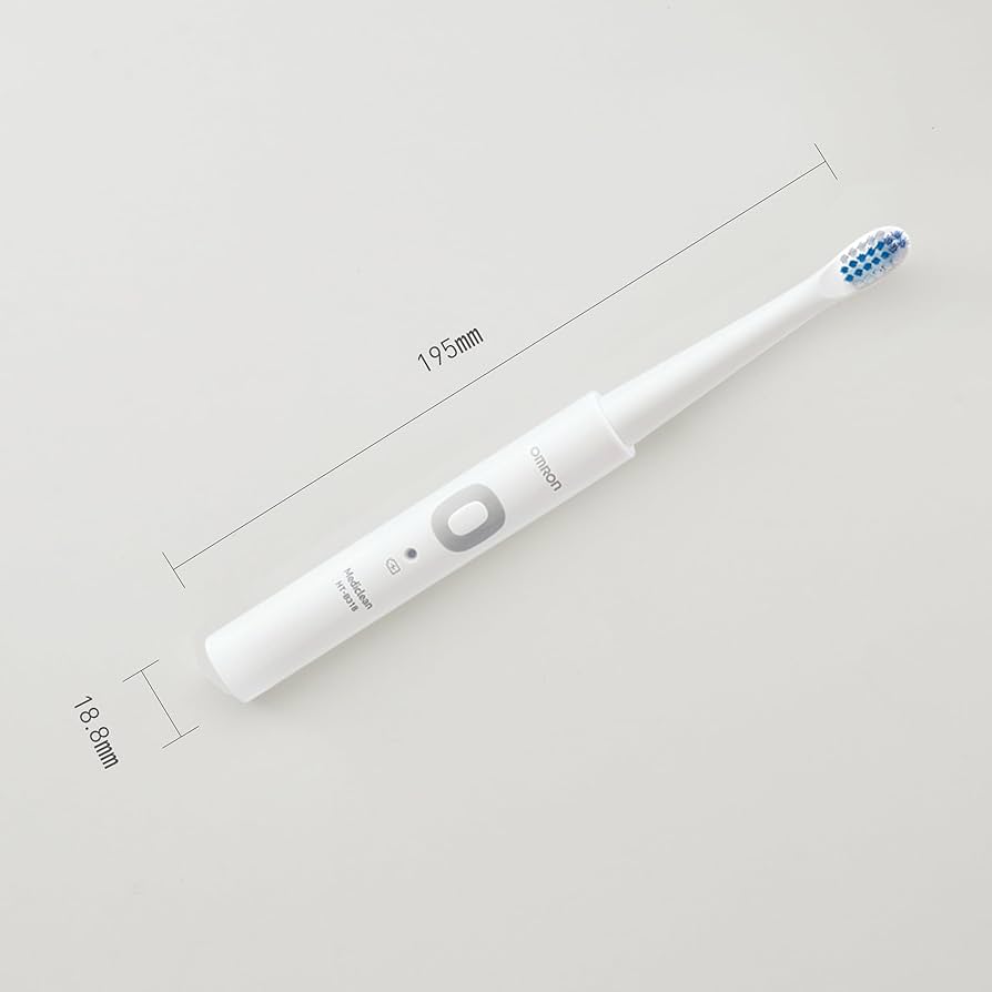 HT-B318 電動歯ブラシ 音波式電動歯ブラシ 充電式 HT-B318-W ホワイト | オムロン