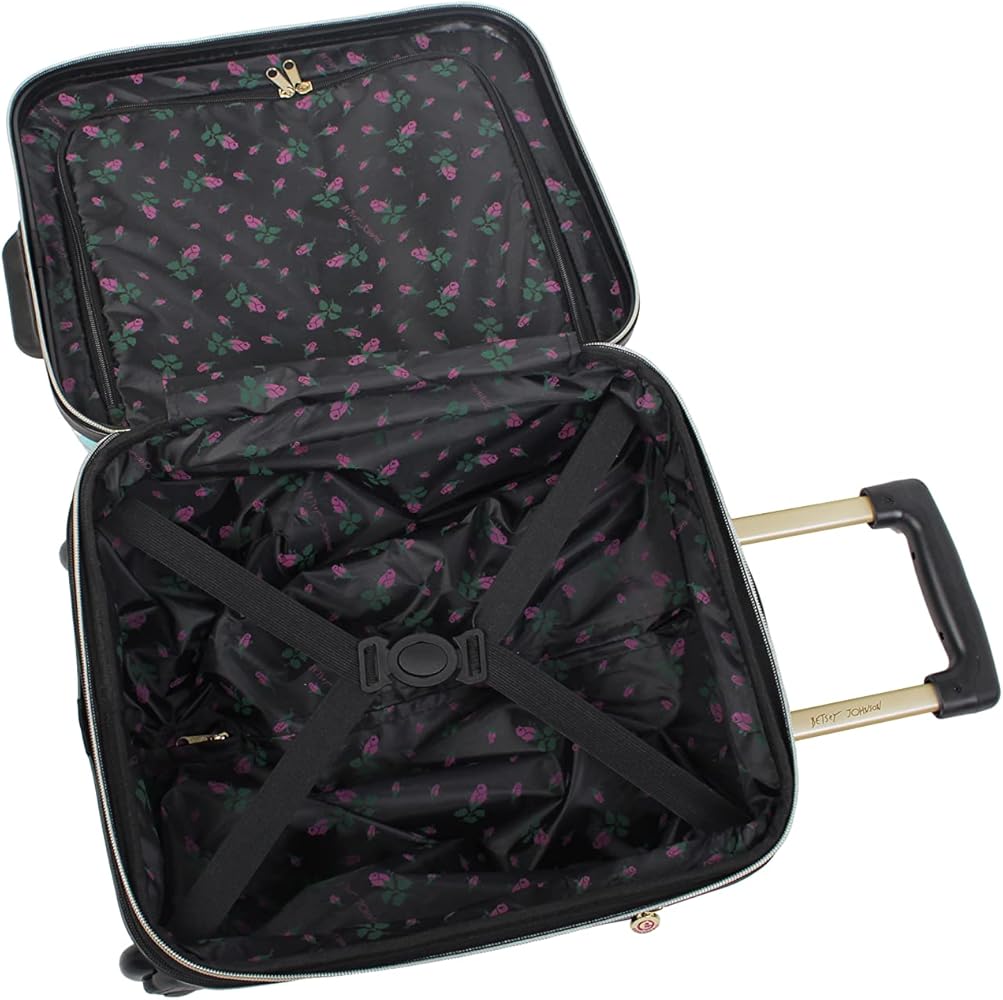 Amazon.com: Betsey Johnson Designer Underseat Luggage Collection