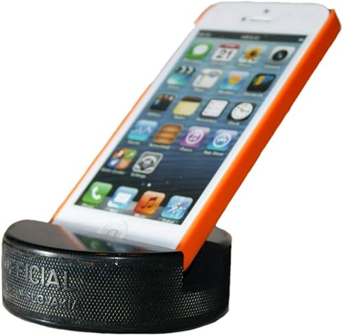 PUCKUPS - El soporte original para teléfono celular indestructible de hockey - El mejor soporte universal para smartphone compatible con todos los