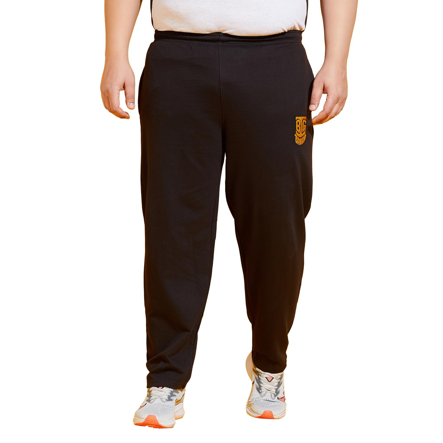 Plus Size Men's Regular Fit Trackpants-image-11