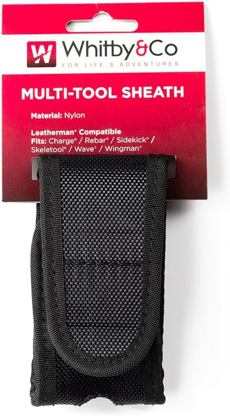 Multi-Tool (Leatherman Compatible) Nylon Sheath, Black, Standard