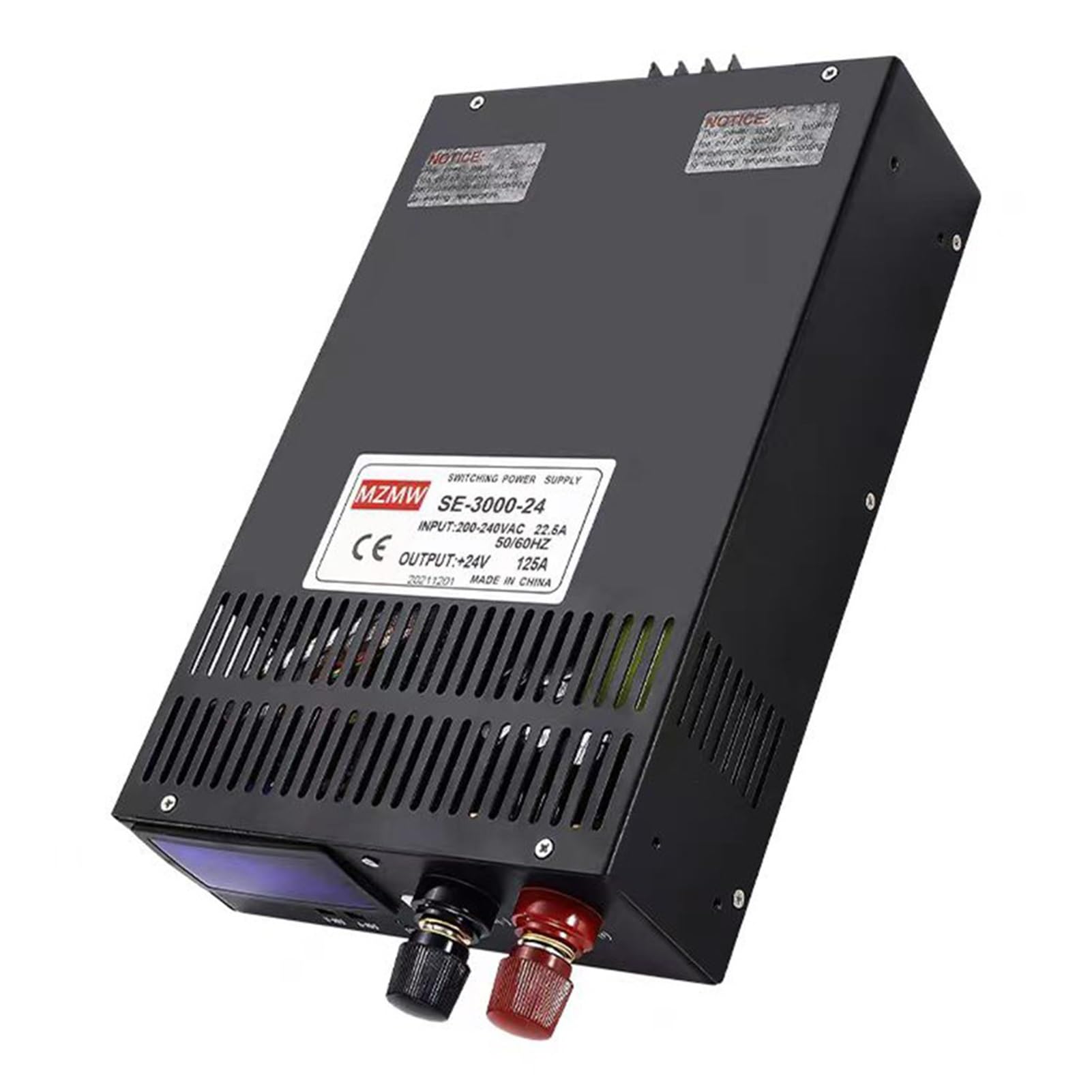 Display High Power Switching Power Supply 3000W CC/CV 12V 250A 24V 125A 150V 20A Current Voltage Adjust LiFePO4 Battery Charger(0-110V 0-27A)