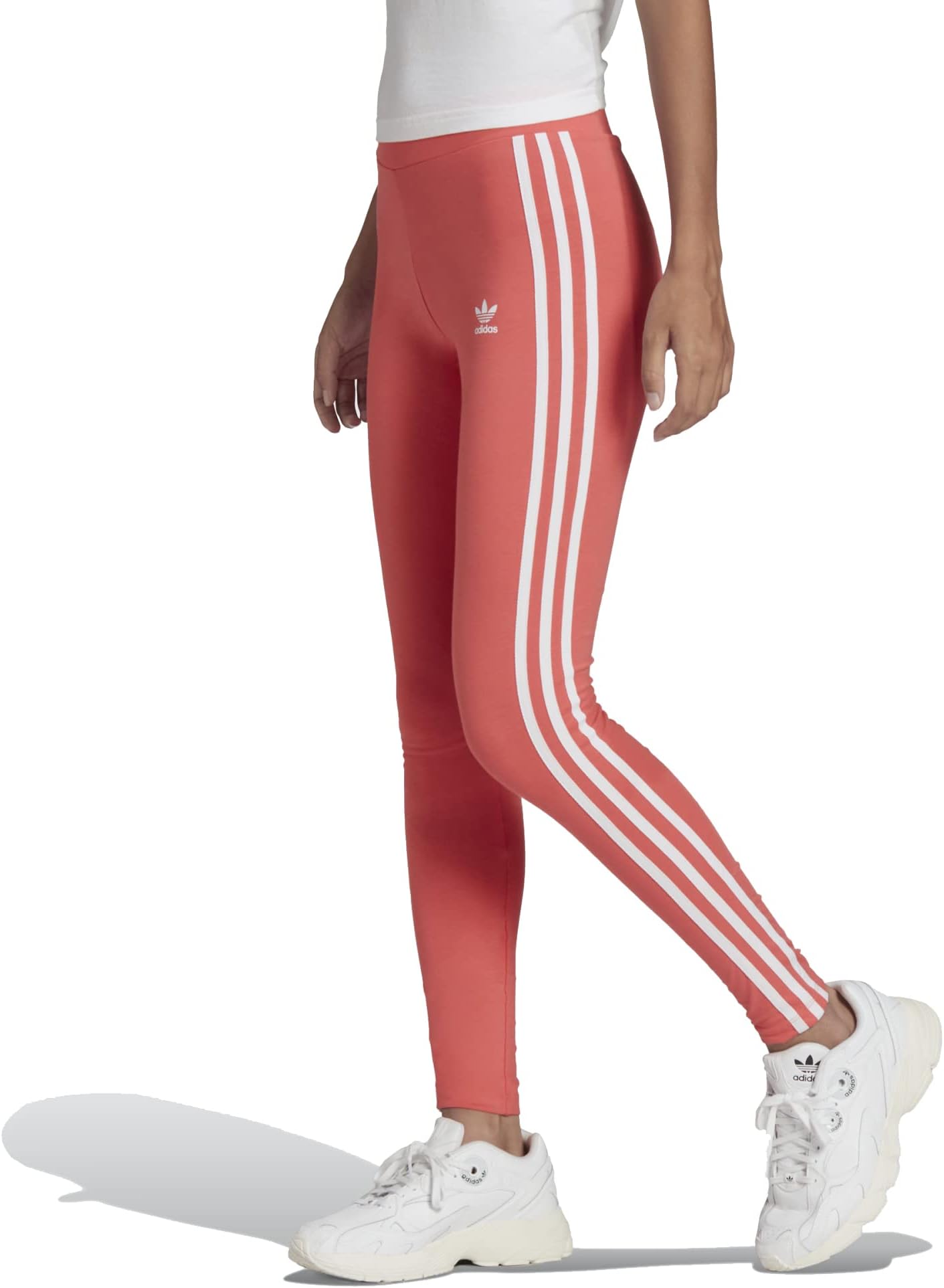 Women's Adidas Adicolor 3-Stripes Tights, Semi Turbo, XS