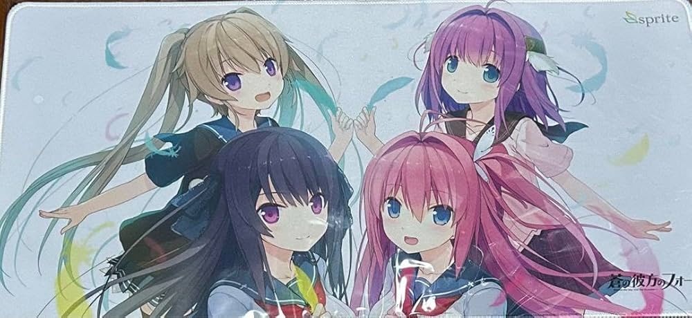 蒼の彼方のフォーリズム　プレイマット　デスクマット　ラバーマット あおかな Amazon | 蒼の彼方のフォーリズム あおかな デスクマット プレイ