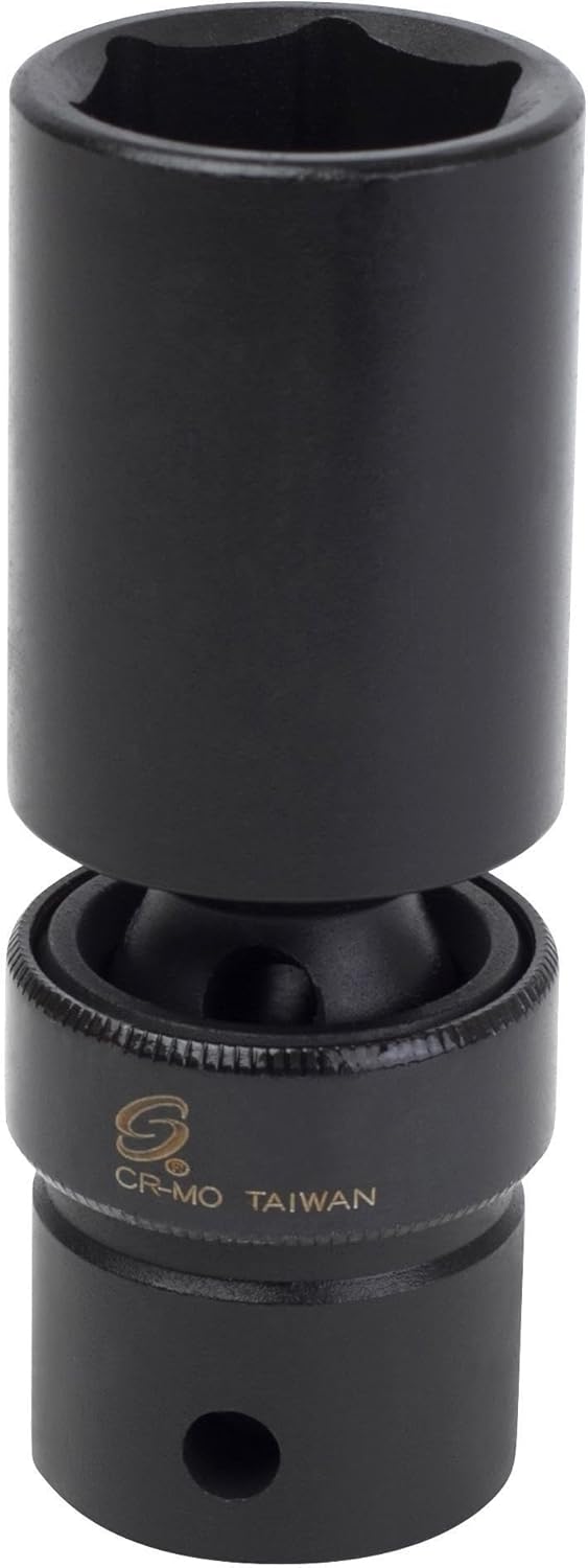 Sunex 221umd 1/2-Inch Drive 21-mm Deep Universal Impact Socket