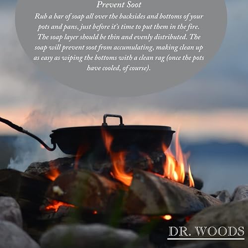 Miniatura 9 de Dr. Woods Jabón de barra de carbón activado para limpieza profunda de poros con manteca de karité orgánica, 5 onzas (paquete de 3)