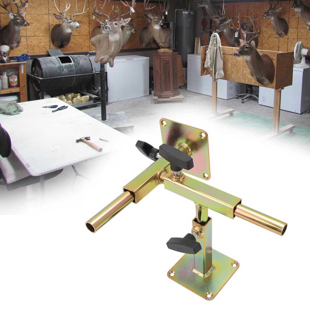 Kit de soporte de taxidermia de acero de 3 ejes, montaje universal para proyectos de muestras