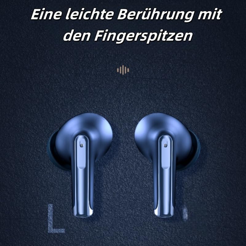 Sekoda Comfort max ohrhörer Wireless-Earbud, In Ear kopfhörer Bluetooth,Tiefer Bass, HiFi Stereo, herausragender Sound Touch Control