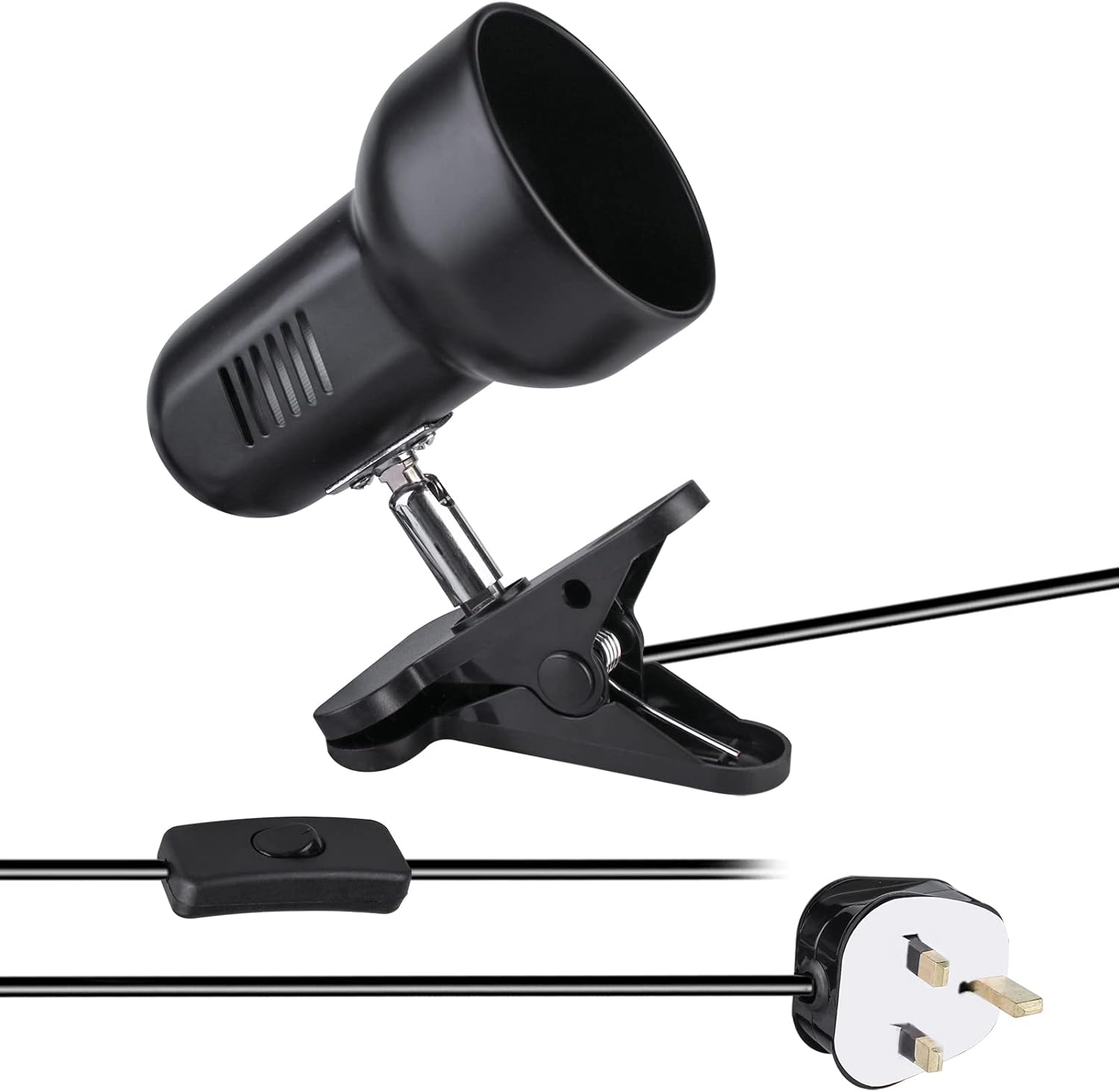 Clip on Reading Light 360 ° Rotating Clip Book Light Portable Reading