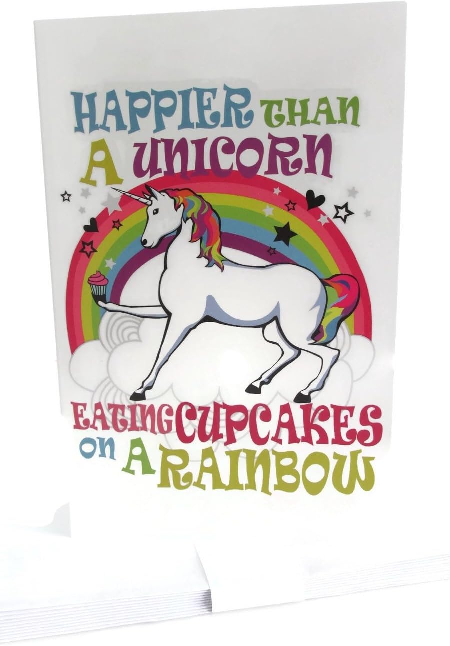 Unicorn All Occasion Greeting Cards 5 pk
