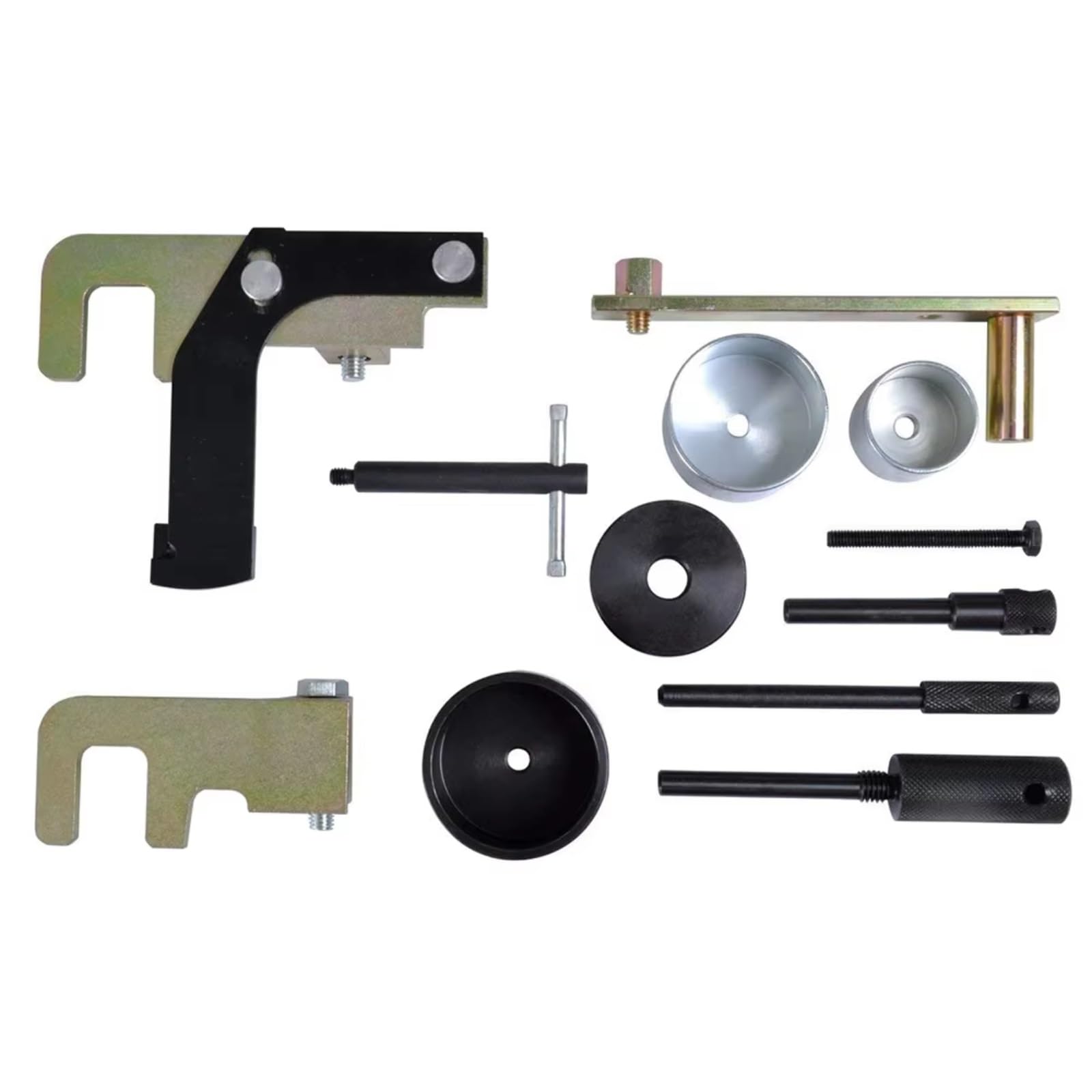 Kit Attrezzo Messa In Fase 12 Pz Impostazione Della Fasatura Del Motore Diesel Bloccaggio 1.5 1.9 2.2 2.5dci K9K K9Q G9T G9U Compatibile Con Megane Per Scenic Per Laguna 1999-2004