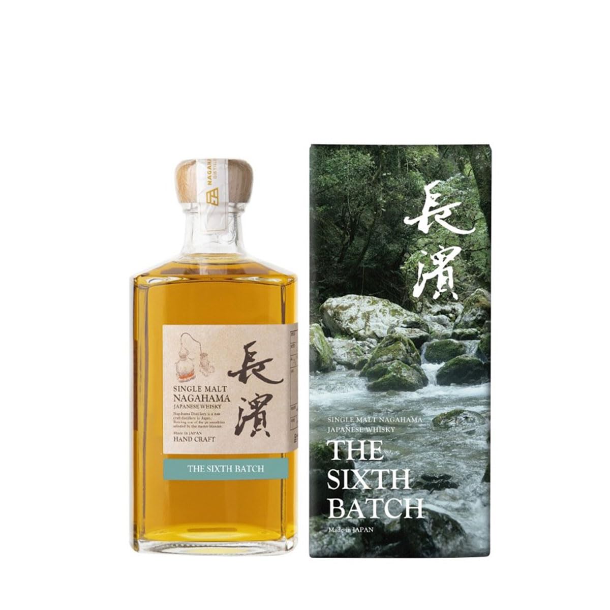 Amazon.co.jp: シングルモルト長濱 ザ・シックス バッチ 500ml : 食品