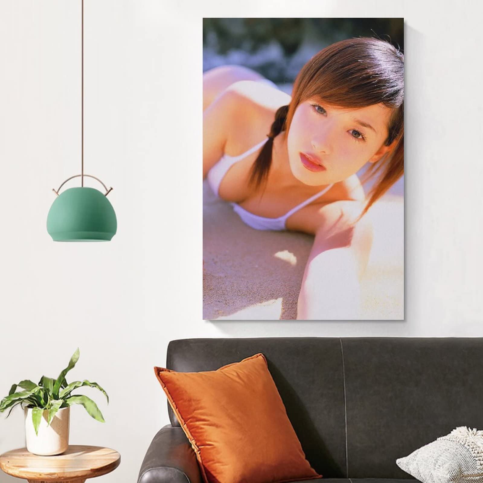 Amazon.co.jp: 沢尻エリカ写真集 キャンバス アート ポスター プリント