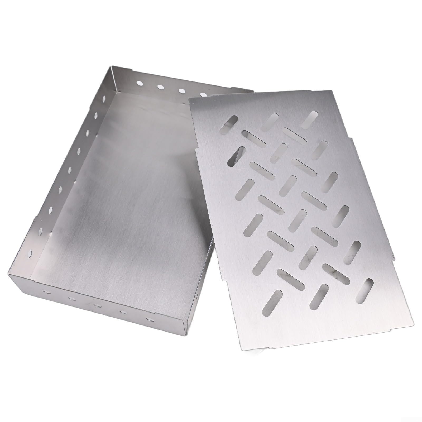 Contenitore per affumicatura in acciaio inox per esterno con funzione fredda