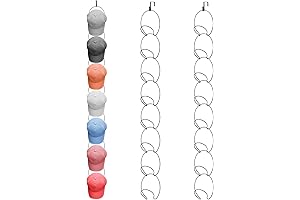 16-Piece Over-the-Door Wig and Hat Holder: Organize Your Accessories with Style