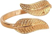 Vista 2 de Handmade Silver Leaf Wrap Adjustable Toe Ring, 925 Sterling Silver, Classic Floral Open Toe, Pinky or Knuckle Rings for Women, foot bare jewelry