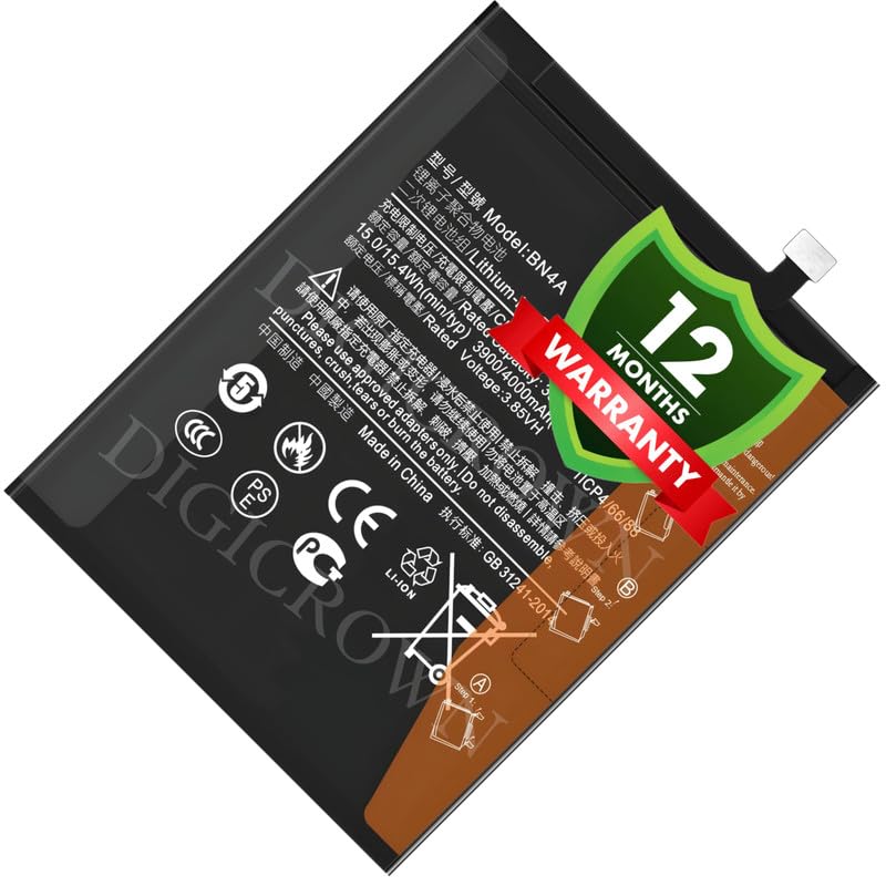 Image of Original BN4A Battery Compatible for Xiaomi Redmi Note 7 / Redmi Note 7s / Redmi Note 7 Pro (4000mAh) - 1 Year Warranty