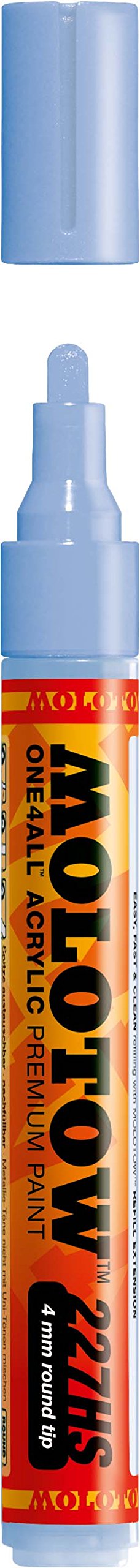 MOLOTOWONE4ALL Acrylic Paint Marker, 4mm, Ceramic Light Pastel, 1 Each (227.217)