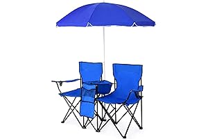ReunionG Double Portable Camping Chairs: Your Ultimate Beach Companion!