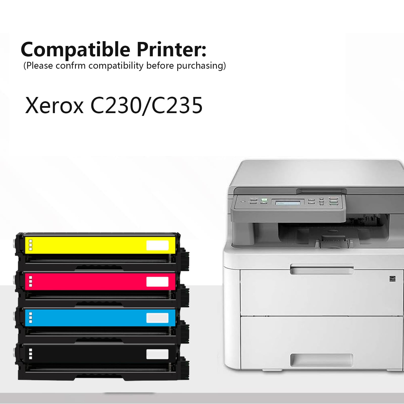 Proveedor ACO Cartucho de tóner 006R04391 006R04392 006R04393 006R04394 Compatib