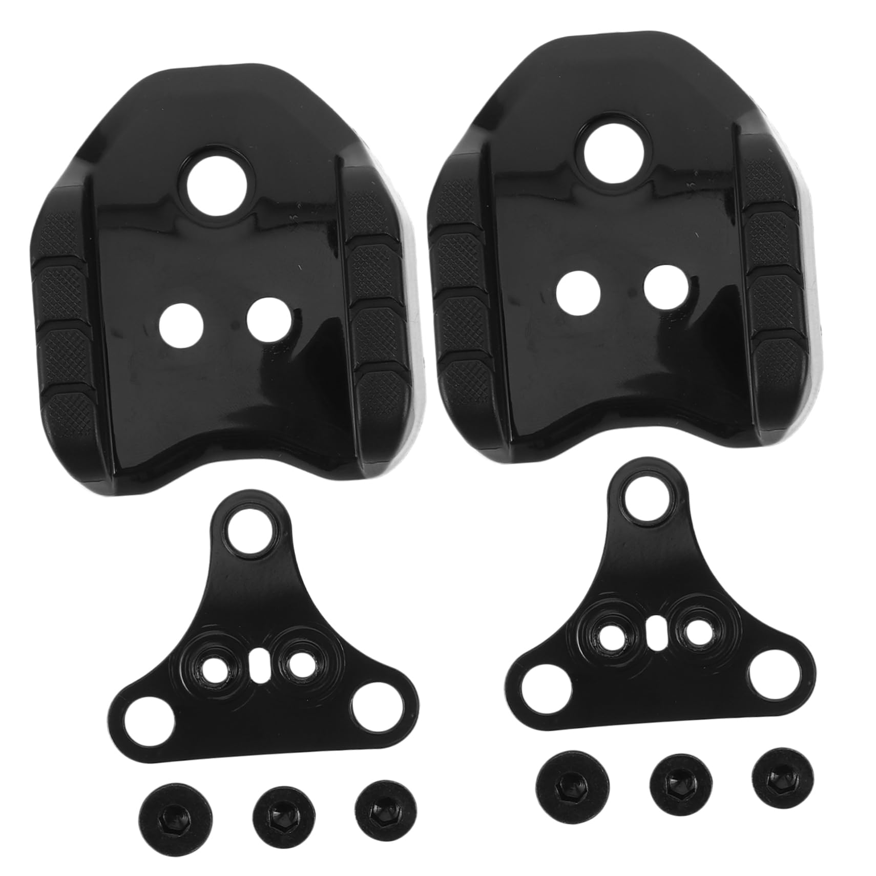 GOOHOCHY 2pcs Pedal Converter Adapters for Road Bike Pedals Bicycle Shoes Cleats Adapter Replacement Lightweight Portable Design