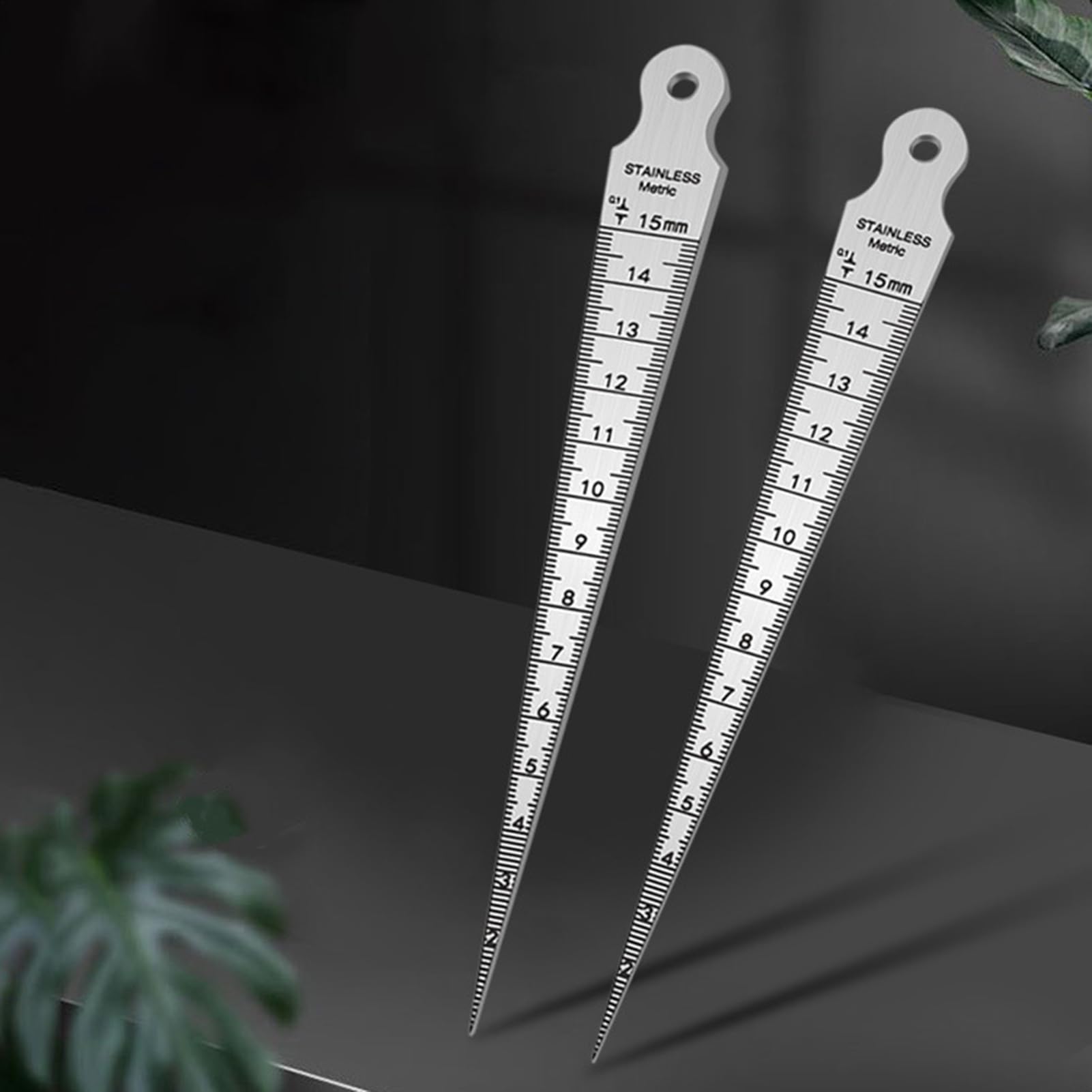 Calibro per fori in acciaio inossidabile con scale, set di misura precisione