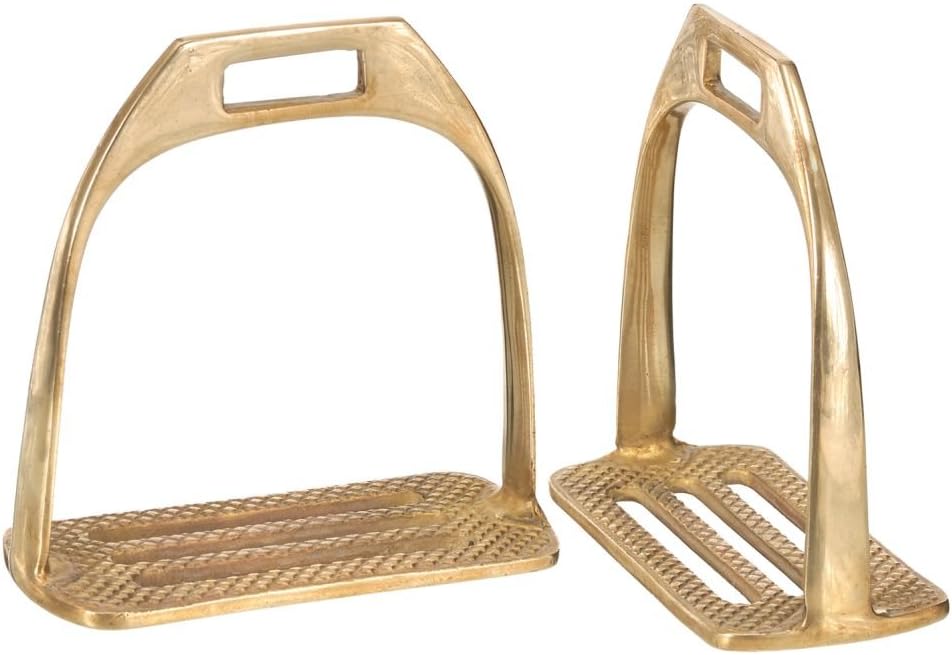 Tough 1 Australian Outrider 4 Bar Brass Stirrup Irons