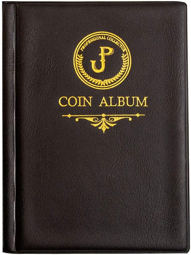Uncle Paul Coin Album Coin Holder Coin Collection Book for Half Dollar/Small Dollar/50 Pence/Two pounds 60 Pockets CS3706 : Collectibles & Fine Art