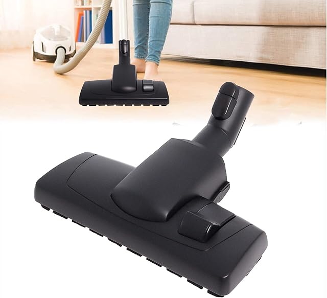 Poweka Floor Head Brush Tool Compatible with Miele Vacuum Cleaner for S2 S4 S5 S6 S700 Replacement, Vacuum Cleaner Floorhead Vacuum 35 mm Cleaners Vacuum Cleaner Brush