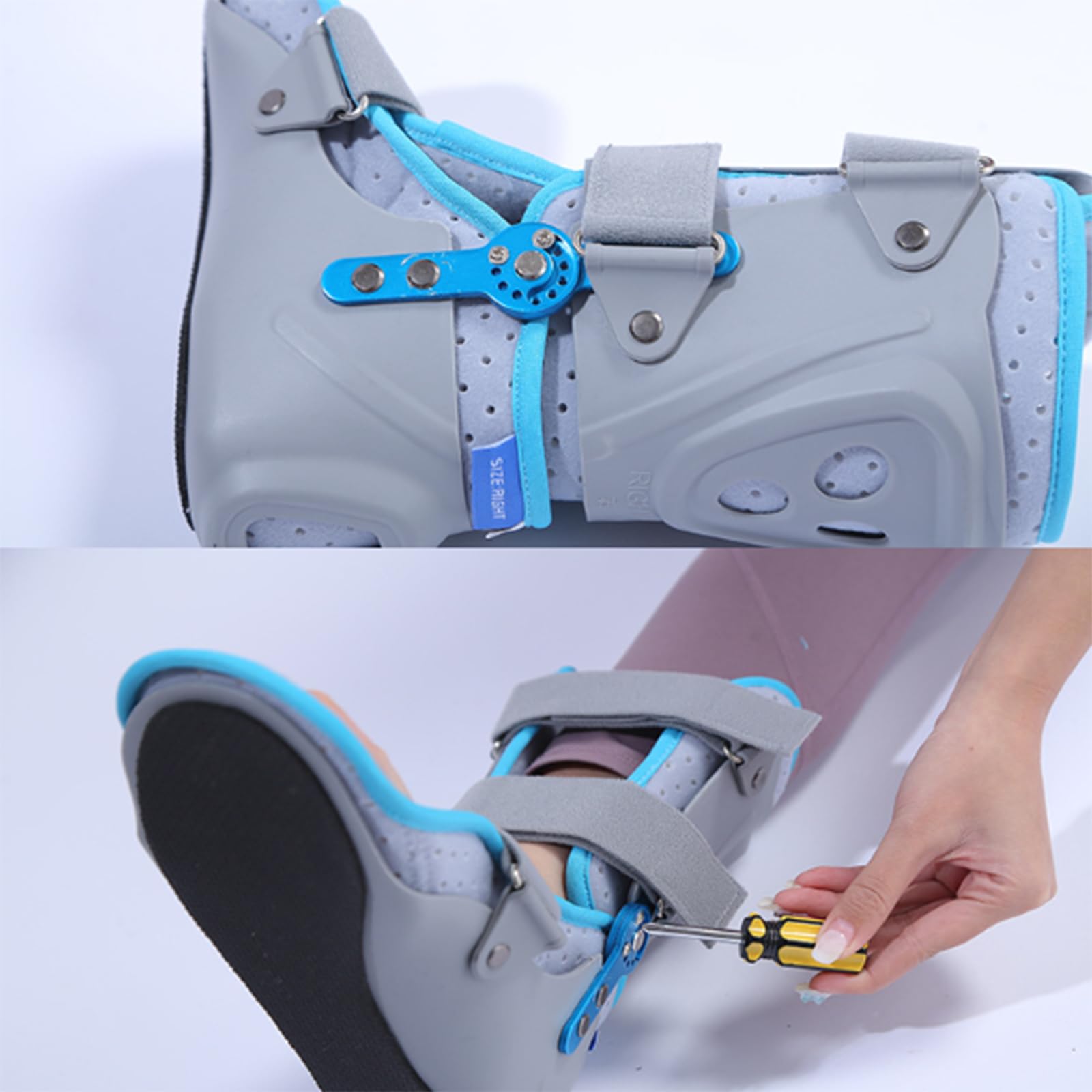 Tobillera Estabilizadora Para La Cicatrización De Heridas, Protección Contra Esguinces Y Fracturas De Tobillo. Alivio Del Tobillo. Tobillera Para Esguinces De Tobillo Y Fracturas De Dedos. Protección