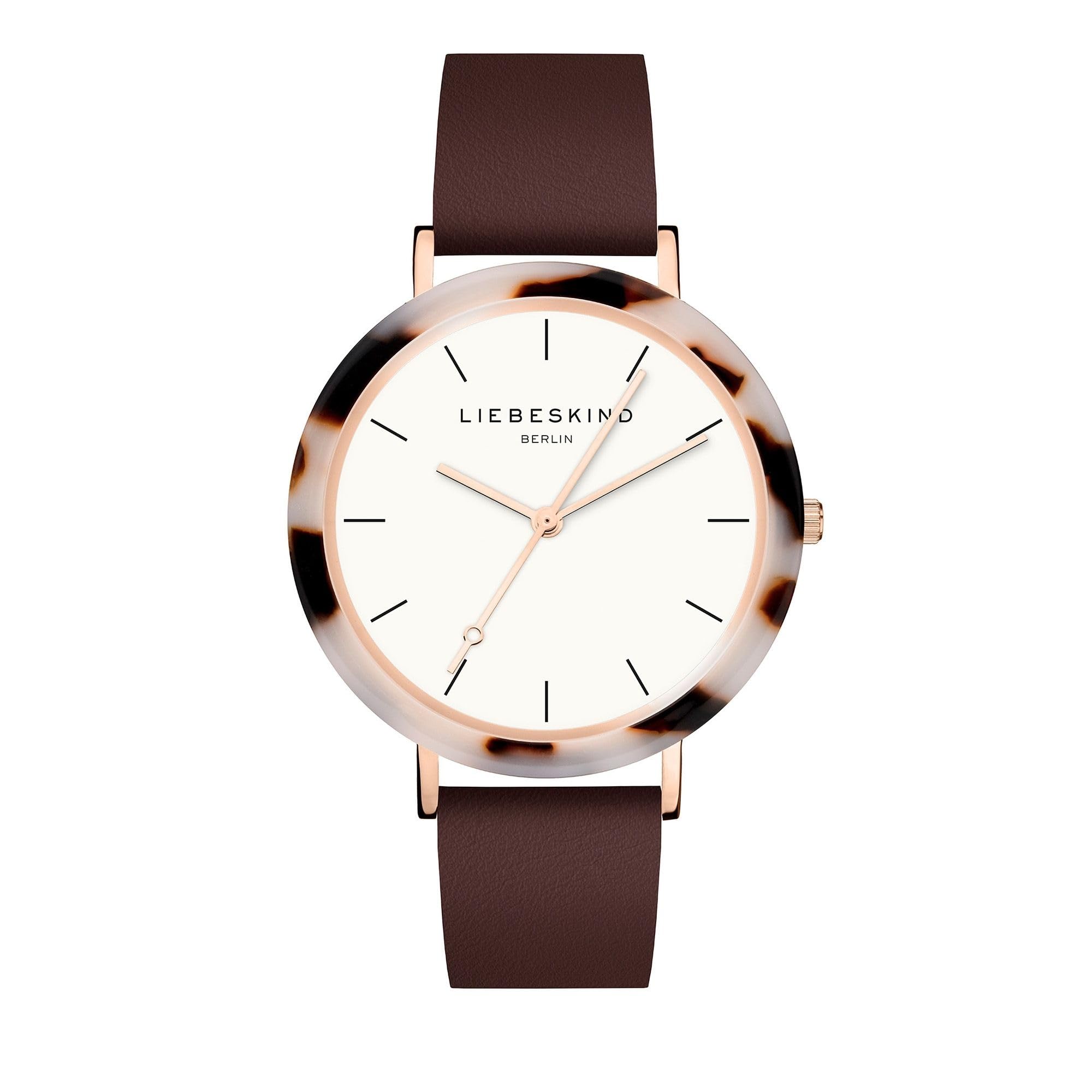 Liebeskind Women's Analogue Quartz Watch, Brown, Strap.