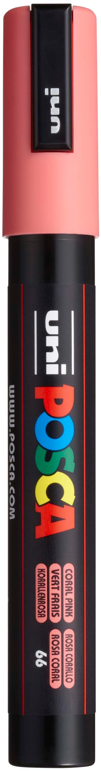 Posca Posca Markers Mitsubishi Uni - Marcador, color Rosa coral.