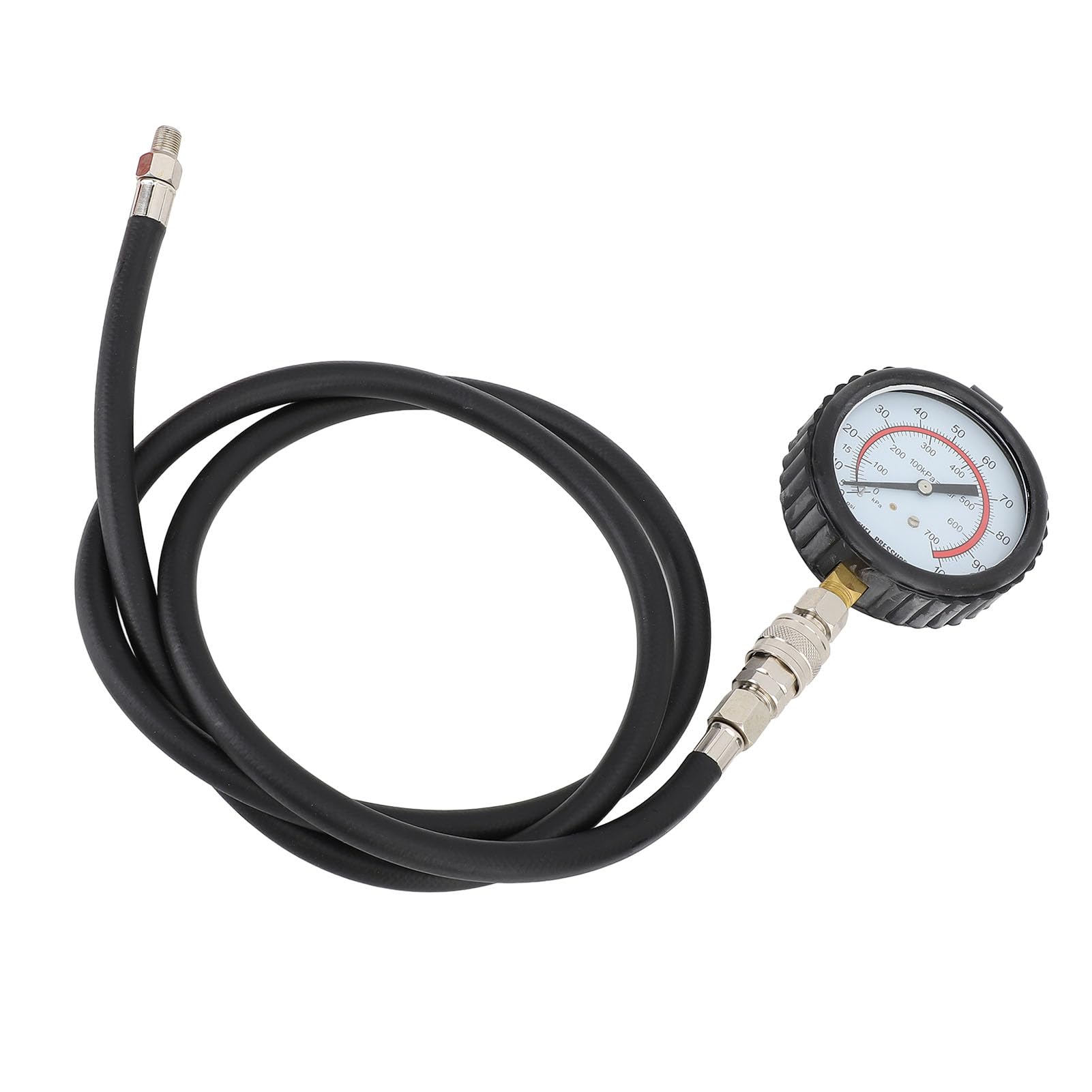 Strumento per Misurare la Pressione Dell'olio del Motore e della Trasmissione Ad Alta Precisione Diagnostica Semplice con 13 Adattatori 0-400 PSI