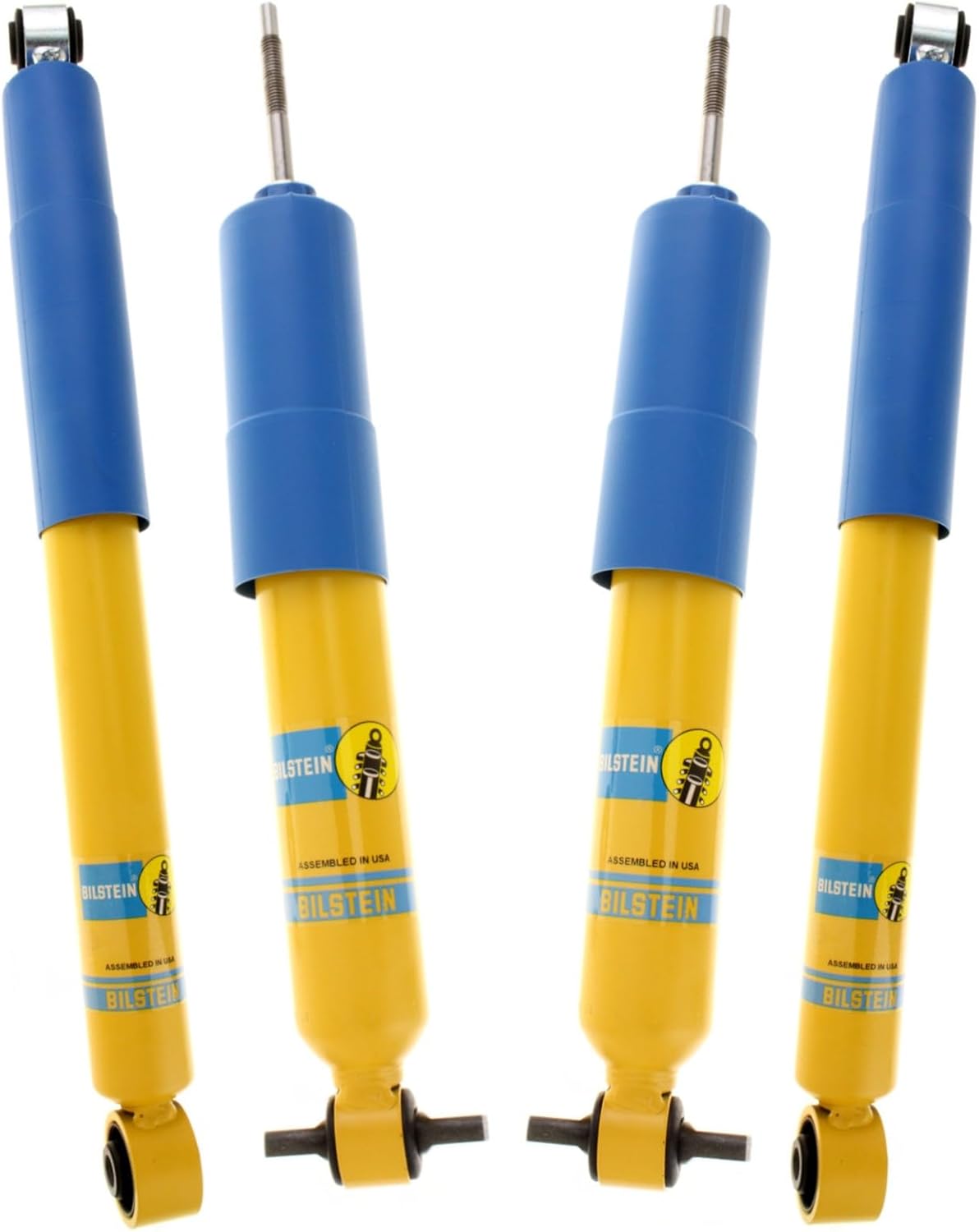 4600 Series Pair of Rear Shocks fits 1999 2006 Silverado 1500 RWD with 0-1” Rear Lift - Fits Models Without ZX3 Electronic Suspension Package - TrendsAuto Decal Included