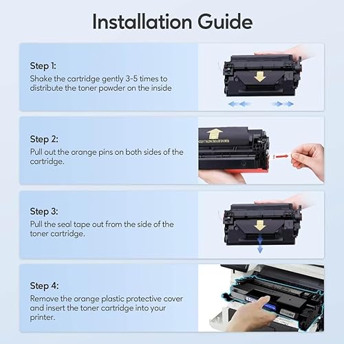 Miniatura 5 de Cartucho de tóner 26A negro compatible con impresora HP 26A CF226X CF226A 26X con impresora HP Laserjet Pro MFP M426fdw M402 M402dn M402dne M402dne