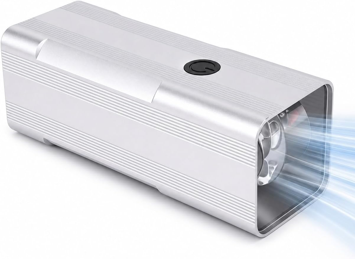 Vikye LED Wall Leveling Light, 9W 650LM Rechargeable Surface Inspection Lamp with 5200mAh Battery, for Finishing Painting Flatness