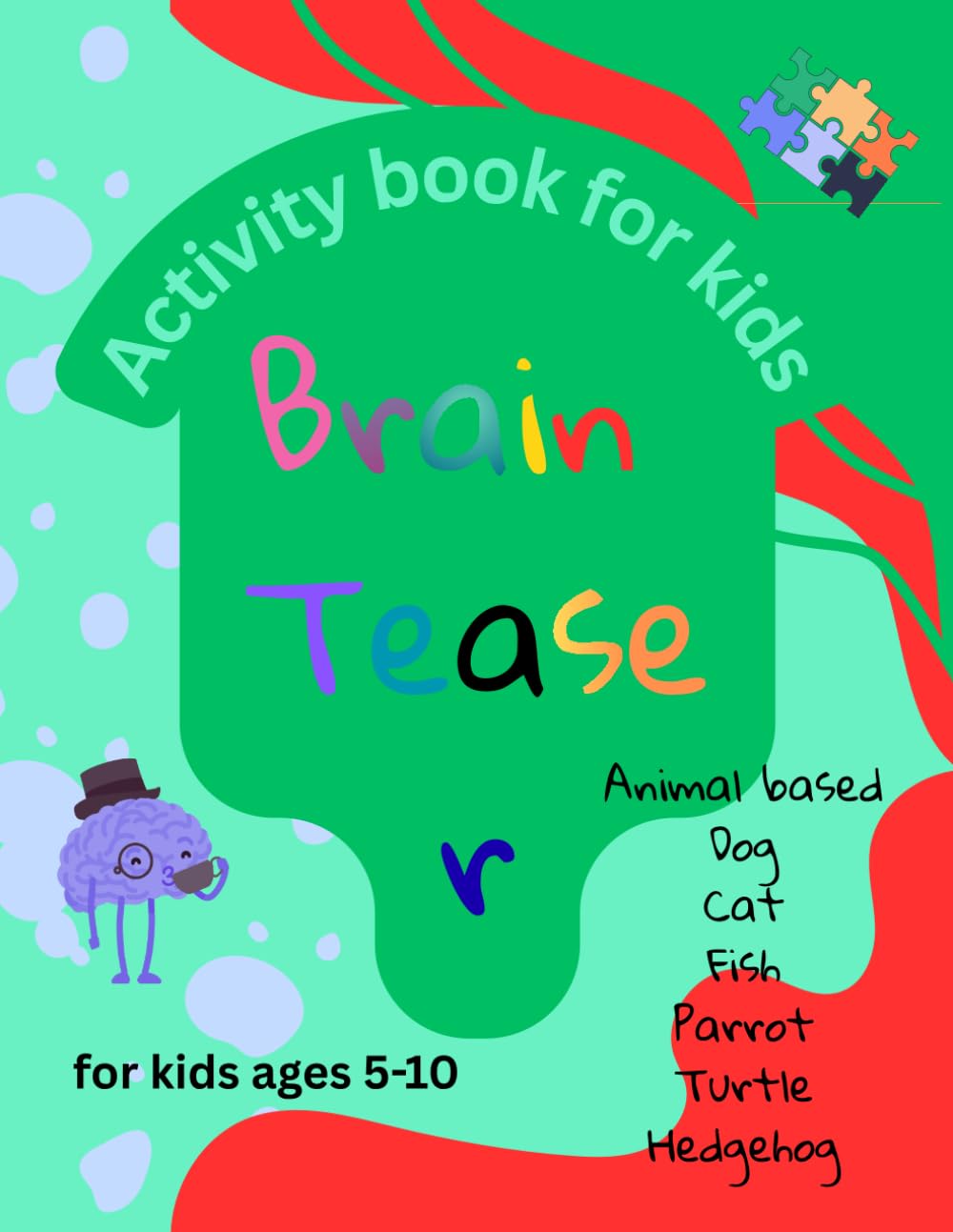 Activity book for kids: Brain Teaser