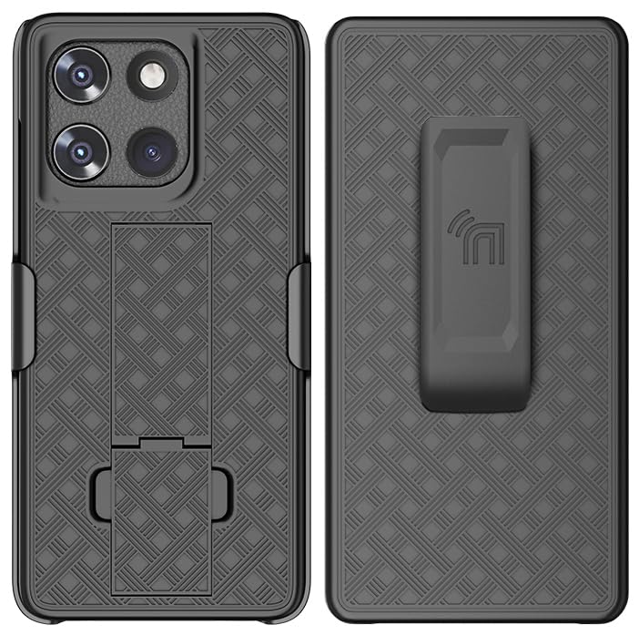 RankOne Telefoonhoesje voor Motorola Moto g05 / Motorola Moto E15 (6,67 inch), stootvaste siliconen hoes, donkerpaars